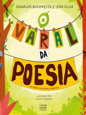 cover image of O varal da poesia